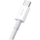 Καλώδιο USB Baseus USB-A - USB-C 1 m Λευκό (CATYS-02)