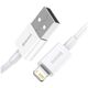 Καλώδιο USB Baseus USB-A - Lightning 2 m Λευκό (CALYS-C02)
