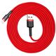 Καλώδιο USB Baseus USB-A - Lightning 2 m Κόκκινο (CALKLF-C09)