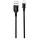 Καλώδιο USB XO USB-A - microUSB 2 m Μαύρο (GSM165033)