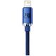 Καλώδιο USB Baseus USB-A - Lightning 2 m Μπλε (BSU3025BLU)