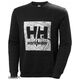 Helly Hansen Μπλούζα Helly Hansen Graphic Μαύρο