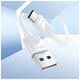 Καλώδιο USB A σε USB C HOCO 3A 1 m X114 λευκό
