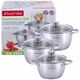 Σετ κατσαρολών 4905 6 τεμαχίων