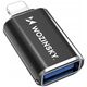 Adapter Wozinsky WALA-01 Lightning - USB-A OTG - czarny