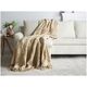 Κουβέρτα VELLA Βαμβάκι 190 x 230 εκ Μπεζ Lumarko!