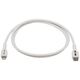 Tripp Lite M102AB-01M-WH καλώδιο Lightning 1 m Λευκό