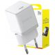 Φορτιστής τοίχου Baseus Palm 30W USB-C λευκός