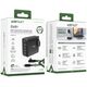 Φορτιστής Acefast Γρήγορος φορτιστής GaN UK Acefast A40 100W PD 3x USB-C 1x USB-A - μαύρη