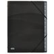 Elba Φάκελος ταξινόμησης osmose, a4, 3-πτυχή, 12 τμήματα, μαύρο