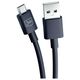 Καλώδιο USB 3MK USB-A - microUSB 1.2 m Μαύρο (5903108541183)
