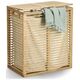 Zeller Κλειστό καλάθι για άπλυτα, μπαμπού, 53,5 x 33 x 61 εκ.