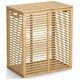 Zeller Κλειστό καλάθι για άπλυτα, μπαμπού, 53,5 x 33 x 61 εκ.