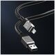 Καλώδιο USB Baseus USB-C - Lightning 1 m Μαύρο (BRA012824)