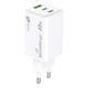 Φορτιστής MediaRange MRMA116-2 για φορητές συσκευές Smartphone, Tablet Λευκός Εναλλασσόμενο ρεύμα Γρήγορη φόρτιση Εσωτερική