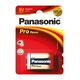 PANASONIC Panasonic μπαταρία αλκαλική Pro 9V PAN-6LR61PPG-1 έως 12 άτοκες Δόσεις
