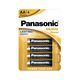 PANASONIC Panasonic μπαταρίες αλκαλικές AA 1,5V 4τμχ PAN-LR6APB-4 έως 12 άτοκες Δόσεις