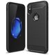 Techsuit Husa pentru iPhone X / XS - Techsuit Carbon Silicone - Black 5949419062047 έως 12 άτοκες Δόσεις
