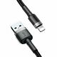 Baseus - Cafule Cable USB Lightning 2A 3M - Gray Black 6953156296305 έως 12 άτοκες Δόσεις
