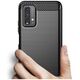 Techsuit Husa pentru Xiaomi Redmi 9T / Redmi 9 Power - Techsuit Carbon Silicone - Black 5949419044449 έως 12 άτοκες Δόσεις