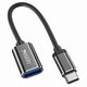Yesido Cablu Adaptor Type-C la USB 2.0, OTG - Yesido (GS01) - Black 6971050262509 έως 12 άτοκες Δόσεις