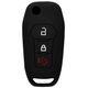 Techsuit Husa pentru cheie Ford F-150, Figo, F-250, Ranger, F-350 - Techsuit Car Key Case (1011.07) - Black 5949419031869 έως 12 άτοκες Δόσεις