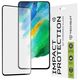 Techsuit Folie pentru Samsung Galaxy S21 FE 5G - Techsuit 111D Full Cover / Full Glue Glass - Black 5949419024595 έως 12 άτοκες Δόσεις