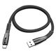 Hoco Cablu de Date USB-A la Type-C 2.4A, 1.2m - Hoco Splendor (U70) - Grey 6931474711649 έως 12 άτοκες Δόσεις