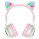 Hoco Casti Bluetooth Wireless - Hoco Cat Ear (W27) - Grey 6931474718457 έως 12 άτοκες Δόσεις