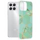 Techsuit Husa pentru Honor X8 - Techsuit Marble Series - Green Hex 5949419016620 έως 12 άτοκες Δόσεις