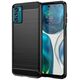 Techsuit Husa pentru Motorola Moto G42 - Techsuit Carbon Silicone - Black 5949419018112 έως 12 άτοκες Δόσεις