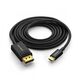 Ugreen Cablu Video Type-C la Display Port, 4K x 2K@30Hz, 1.5m - Ugreen (50994) - Black 6957303859948 έως 12 άτοκες Δόσεις