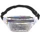 Techsuit Techsuit - Casual Waist Bags (CWB1) - with Belt for Recreational Activity, Fitness, Three Pockets - Silver 5949419063617 έως 12 άτοκες Δόσεις