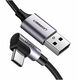 UGREEN Angular USB-C cable UGREEN 3A Quick Charge 3.0 1m (black) 017768 έως και 12 άτοκες δόσεις
