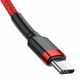 Baseus Baseus Cafule Cable USB-C PD 2.0 QC 3.0 60W 1m (Red) 018122 έως και 12 άτοκες δόσεις