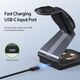 Duzzona Duzzona - Charging Station 3in1 (W15) - for iPhone, Apple Watch, AirPods, 15W - Transparent 6934913026588 έως 12 άτοκες Δόσεις