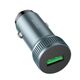 Hoco Hoco - Car Charger (Z49A) - USB 3.0, Fast Charging, Universal Compatibility, 18W - Metal Gray 6931474795694 έως 12 άτοκες Δόσεις
