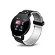Smartwatch No brand 119 Plus, 44mm, Bluetooth, IP67, Διαφορετικά χρώματα - 73050