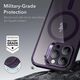 ESR Husa pentru iPhone 14 Pro Max - ESR Classic Hybrid HaloLock - Clear Purple 4894240175637 έως 12 άτοκες Δόσεις