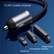 Yesido Yesido - Car Charger (Y53) - Ports Extensions, 3x USB, 2x Type-C, QC3.0, 97W, Ambiental Light - Black 6971050269003 έως 12 άτοκες Δόσεις
