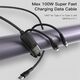 Yesido Yesido - Data Cable (CA87) - Type-C to Type-C, Lightning, 100W, 480Mbps, 1.4m - Black 6971050265449 έως 12 άτοκες Δόσεις