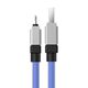 Baseus Cablu de Date USB la Lightning Fast Charging, 2.4A, 2m - Baseus CoolPlay Series (CAKW000503) - Blue 6932172626785 έως 12 άτοκες Δόσεις