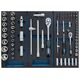 Bormann pro Bwr7600set Εργαλειοφορεας 6 Συρταρια Πλαινο Ντουλαπι και 120 Εργαλεια cr-v 035794 έως 12 Άτοκες Δόσεις