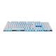 Motospeed Wireless mechanical keyboard Motospeed GK89 2.4G (white) 032619 6953460596795 GK89-WhiteBrown έως και 12 άτοκες δόσεις