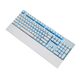 Motospeed Wireless mechanical keyboard Motospeed GK89 2.4G (white) 032619 6953460596795 GK89-WhiteBrown έως και 12 άτοκες δόσεις