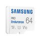 Samsung Memory card Samsung Pro Endurance 64GB + adapter (MB-MJ64KA/EU) 036010 8806092767249 MB-MJ64KA/EU έως και 12 άτοκες δόσεις