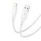 Vipfan USB to Lightning cable Vipfan Colorful X12, 3A, 1m (white) 036782 6971952433878 X12LT έως και 12 άτοκες δόσεις