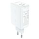 Acefast Wall charger Acefast A29 PD50W GAN, 2x USB, 50W (white) 039317 6974316281450 A29 white έως και 12 άτοκες δόσεις