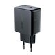 Acefast Wall Charger Acefast A1 PD20W, 1x USB-C (black) 039325 6974316280033 A1-black έως και 12 άτοκες δόσεις