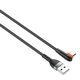 LDNIO Cable USB to USB-C LDNIO LS561, 2.4A, 1m (black) 043029 5905316143951 LS561 type c έως και 12 άτοκες δόσεις